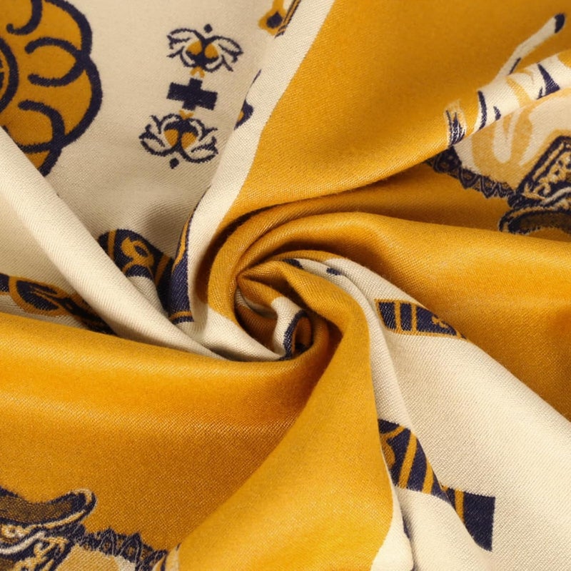 EXTREE Scarfs for Women Pashmina Silky Shawl Wrap for Evening Dressing Blanket Open Front Poncho Cape - Image 3